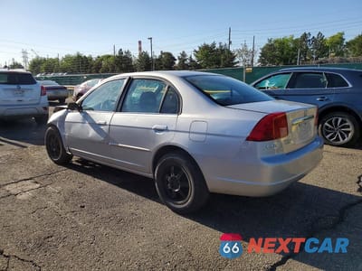 Drugie zdjęcie samochodu z przodu: 2002 HONDA CIVIC EX VIN:1HGES26702L058886 - miniatura