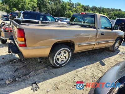Trzecie zdjęcie samochodu z tyłu: 1999 CHEVROLET SILVERADO C1500 VIN:1GCEC14V3XE125435 - miniatura