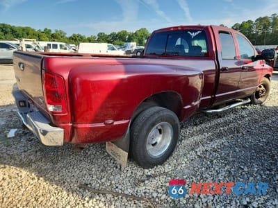 Trzecie zdjęcie samochodu z tyłu: 2006 DODGE RAM 3500 ST VIN:3D7ML48C86G220690 - miniatura