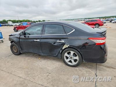 Trzecie zdjęcie samochodu z tyłu: 2015 NISSAN SENTRA S VIN:3N1AB7AP5FY347702 - miniatura