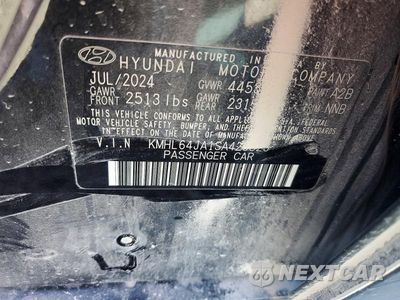 Zdjęcie 12 z 12 samochodu: 2025 HYUNDAI SONATA SEL VIN:KMHL64JA1SA429523 - miniatura