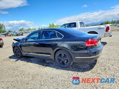 Drugie zdjęcie samochodu z przodu: 2014 VOLKSWAGEN PASSAT SEL VIN:1VWCN7A33EC046831 - miniatura