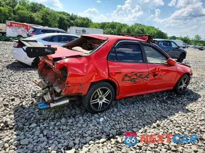 Trzecie zdjęcie samochodu z tyłu: 2002 HONDA ACCORD LX VIN:1HGCG66772A068195 - miniatura