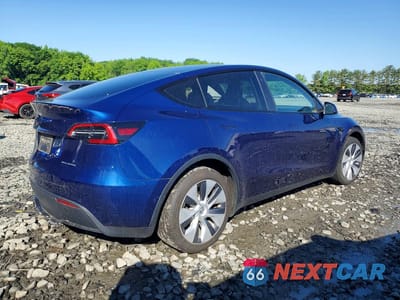 Trzecie zdjęcie samochodu z tyłu: 2022 TESLA Y VIN:7SAYGDEE6NA020580 - miniatura