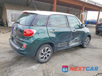 Trzecie zdjęcie samochodu z tyłu: 2014 FIAT 500L EASY VIN:ZFBCFABH6EZ016696 - miniatura