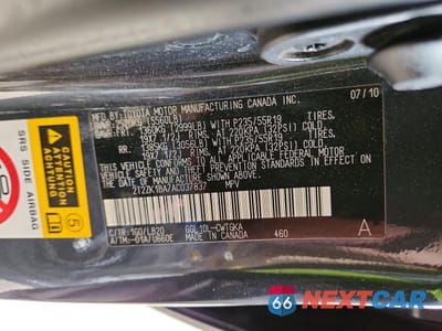 Zdjęcie 14 z 14 samochodu: 2010 LEXUS RX 350 VIN:2T2ZK1BA7AC037837 - miniatura