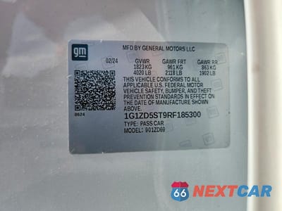 Zdjęcie 13 z 13 samochodu: 2024 CHEVROLET MALIBU LT VIN:1G1ZD5ST9RF185300 - miniatura