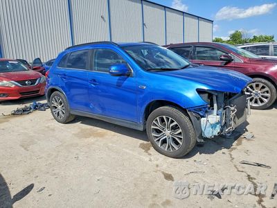 Czwarte zdjęcie samochodu z boku: 2018 MITSUBISHI OUTLANDER SPORT SEL VIN:JA4AR4AW0JU002727 - miniatura