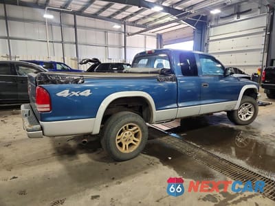 Trzecie zdjęcie samochodu z tyłu: 2003 DODGE DAKOTA SLT VIN:1D7HG42N83S155814 - miniatura
