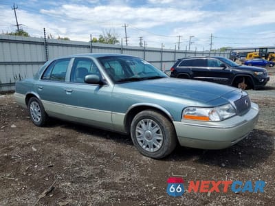 Czwarte zdjęcie samochodu z boku: 2005 MERCURY GRAND MARQUIS GS VIN:2MEFM74W35X631094 - miniatura