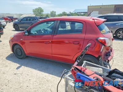 Drugie zdjęcie samochodu z przodu: 2022 MITSUBISHI MIRAGE ES VIN:ML32AUHJXNH001873 - miniatura