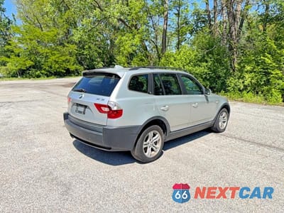 Czwarte zdjęcie samochodu z boku: 2005 BMW X3 3.0I VIN:WBXPA93455WD09939 - miniatura