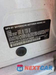Zdjęcie 12 z 12 samochodu: 2014 BMW 535 I VIN:WBA5B1C53ED479685 - miniatura