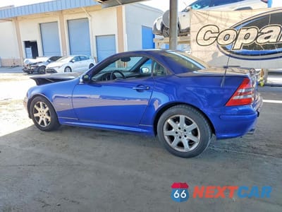Drugie zdjęcie samochodu z przodu: 2003 MERCEDES-BENZ SLK 230 KOMPRESSOR VIN:WDBKK49F43F289949 - miniatura