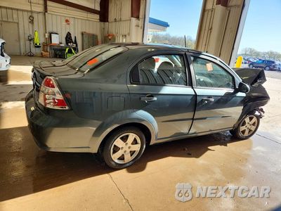 Trzecie zdjęcie samochodu z tyłu: 2010 CHEVROLET AVEO LS VIN:KL1TD5DE3AB113877 - miniatura
