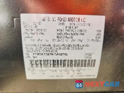 Zdjęcie 13 z 13 samochodu: 2019 FORD EXPLORER XLT VIN:1FM5K7D87KGA92982 - miniatura