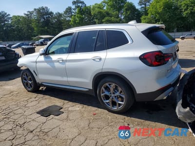Drugie zdjęcie samochodu z przodu: 2024 BMW X3 SDRIVE30I VIN:5UX43DP0XR9U16764 - miniatura