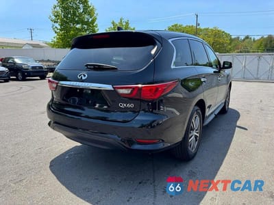 Trzecie zdjęcie samochodu z tyłu: 2019 INFINITI QX60 PURE VIN:5N1DL0MM9KC565978 - miniatura