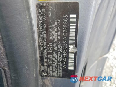 Zdjęcie 12 z 12 samochodu: 2010 BMW 650 I VIN:WBAEB5C59AC225583 - miniatura
