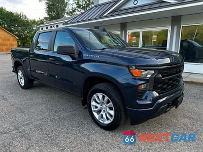 2022 CHEVROLET SILVERADO K1500 CUSTOM 1GCPDBEK7NZ549593 - główne zdjęcie licytacji z USA - miniatura
