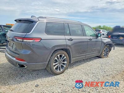 Trzecie zdjęcie samochodu z tyłu: 2021 JEEP GRAND CHEROKEE L OVERLAND VIN:1C4RJKDG7M8159743 - miniatura