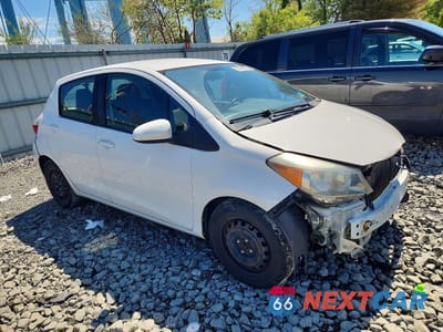 Czwarte zdjęcie samochodu z boku: 2014 TOYOTA YARIS VIN:VNKKTUD37EA002753 - miniatura