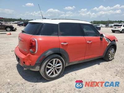 Trzecie zdjęcie samochodu z tyłu: 2011 MINI COOPER COUNTRYMAN VIN:WMWZB3C56BWM29182 - miniatura