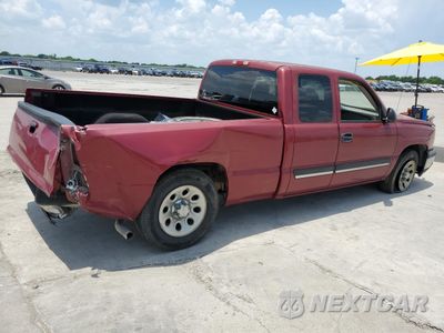 Trzecie zdjęcie samochodu z tyłu: 2005 CHEVROLET SILVERADO C1500 VIN:1GCEC19X55Z332621 - miniatura
