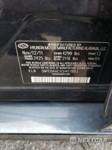 Zdjęcie 12 z 12 samochodu: 2012 HYUNDAI SONATA GLS VIN:5NPEB4AC1CH417893 - miniatura