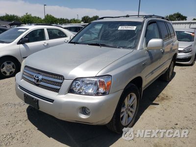 2006 TOYOTA HIGHLANDER HYBRID JTEEW21A160024917 - główne zdjęcie licytacji z USA - miniatura