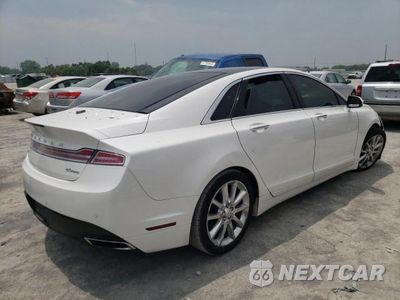 Trzecie zdjęcie samochodu z tyłu: 2016 LINCOLN MKZ VIN:3LN6L2G94GR623726 - miniatura