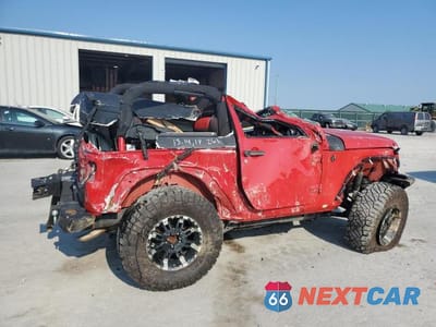 Trzecie zdjęcie samochodu z tyłu: 2012 JEEP WRANGLER SPORT VIN:1C4AJWAG6CL198652 - miniatura