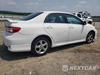 Trzecie zdjęcie samochodu z tyłu: 2013 TOYOTA COROLLA BASE VIN:2T1BU4EE4DC966159 - miniatura