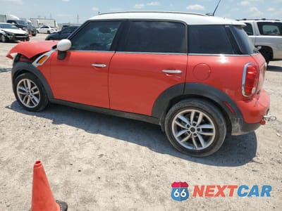 Drugie zdjęcie samochodu z przodu: 2011 MINI COOPER COUNTRYMAN VIN:WMWZB3C56BWM29182 - miniatura