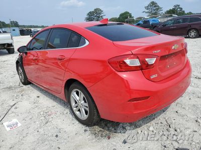 Drugie zdjęcie samochodu z przodu: 2017 CHEVROLET CRUZE LT VIN:1G1BE5SM8H7179858 - miniatura