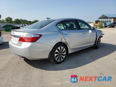 Trzecie zdjęcie samochodu z tyłu: 2014 HONDA ACCORD HYBRID EXL VIN:1HGCR6F59EA002020 - miniatura