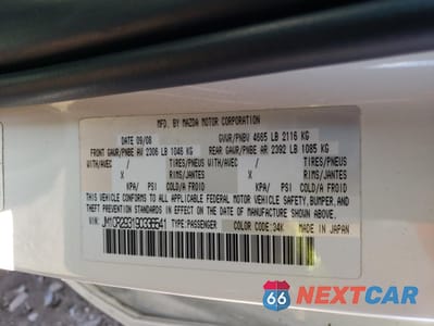 Zdjęcie 12 z 12 samochodu: 2009 MAZDA 5 VIN:JM1CR293190336541 - miniatura