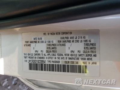 Zdjęcie 12 z 12 samochodu: 2009 MAZDA 5 VIN:JM1CR293190336541 - miniatura