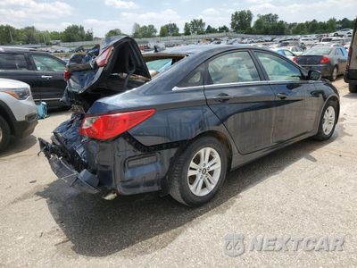 Trzecie zdjęcie samochodu z tyłu: 2011 HYUNDAI SONATA GLS VIN:5NPEB4AC6BH166917 - miniatura