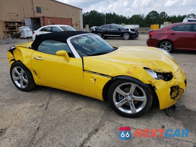 Czwarte zdjęcie samochodu z boku: 2009 PONTIAC SOLSTICE GXP VIN:1G2MT35X99Y101170 - miniatura