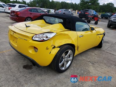 Trzecie zdjęcie samochodu z tyłu: 2009 PONTIAC SOLSTICE GXP VIN:1G2MT35X99Y101170 - miniatura