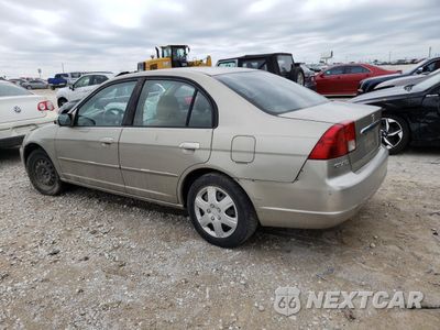 Drugie zdjęcie samochodu z przodu: 2003 HONDA CIVIC EX VIN:2HGES26763H621938 - miniatura