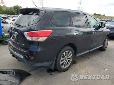 Trzecie zdjęcie samochodu z tyłu: 2013 NISSAN PATHFINDER S VIN:5N1AR2MM0DC600505 - miniatura