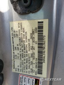 Zdjęcie 12 z 12 samochodu: 2008 NISSAN ALTIMA 2.5S VIN:1N4AL24E78C262773 - miniatura