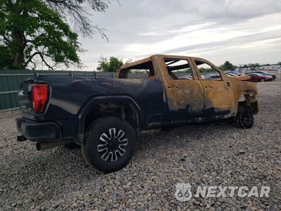 Trzecie zdjęcie samochodu z tyłu: 2021 GMC SIERRA K2500 AT4 VIN:1GT49PEY3MF130131 - miniatura