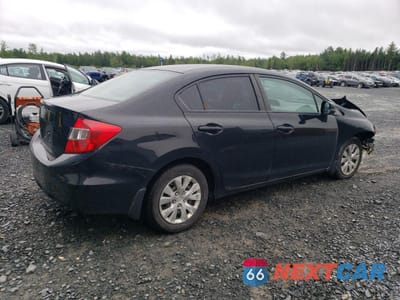 Trzecie zdjęcie samochodu z tyłu: 2012 HONDA CIVIC LX VIN:2HGFB2F46CH060327 - miniatura