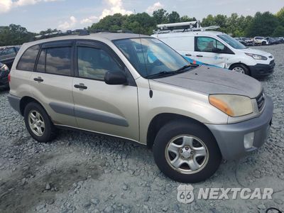 Czwarte zdjęcie samochodu z boku: 2002 TOYOTA RAV4 VIN:JTEGH20V126006707 - miniatura
