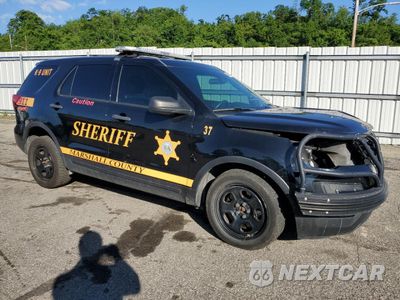 Czwarte zdjęcie samochodu z boku: 2016 FORD EXPLORER POLICE INTERCEPTOR VIN:1FM5K8AR2GGB54069 - miniatura