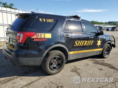 Trzecie zdjęcie samochodu z tyłu: 2016 FORD EXPLORER POLICE INTERCEPTOR VIN:1FM5K8AR2GGB54069 - miniatura