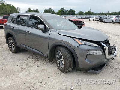 Czwarte zdjęcie samochodu z boku: 2022 NISSAN ROGUE SV VIN:5N1BT3BAXNC684340 - miniatura